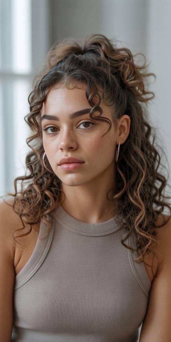 ide styling rambut ikal