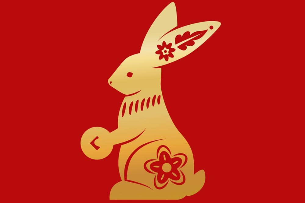 ilustrasi shio kelinci (freepik.com/zaie)