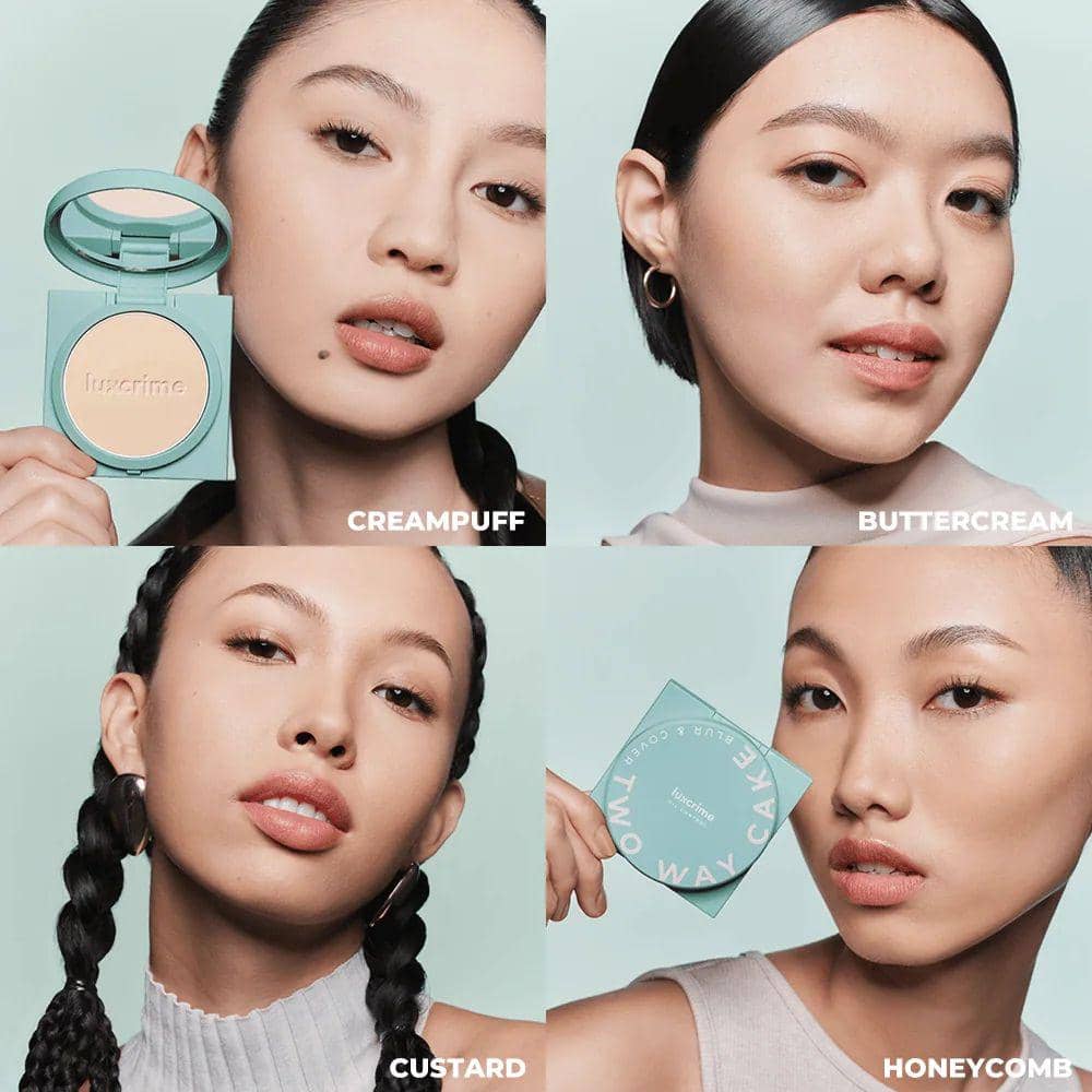 cara memilih shade bedak Luxcrime