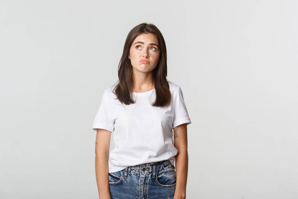 ilustrasi perempuan bete (freepik.com/benzoix)