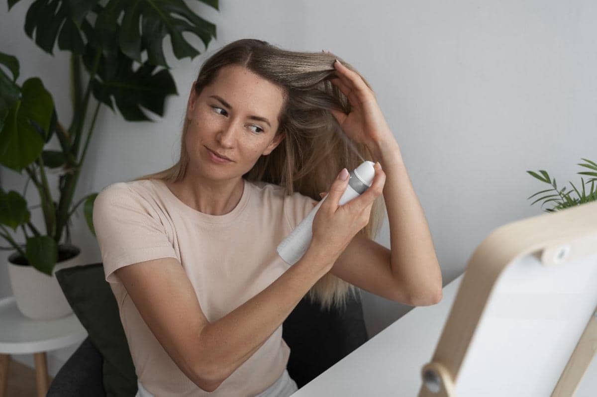 kesalahan dalam menggunakan dry shampoo