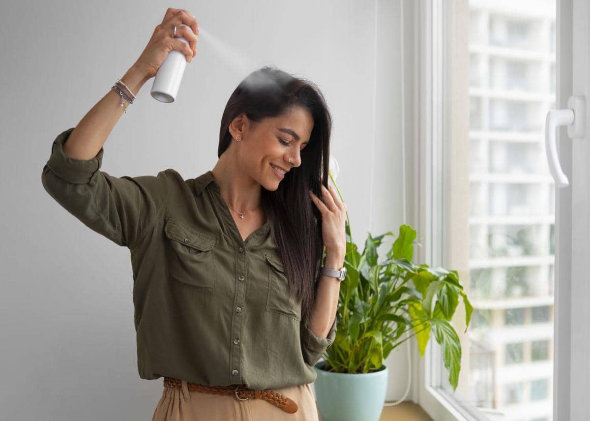 kesalahan dalam menggunakan dry shampoo