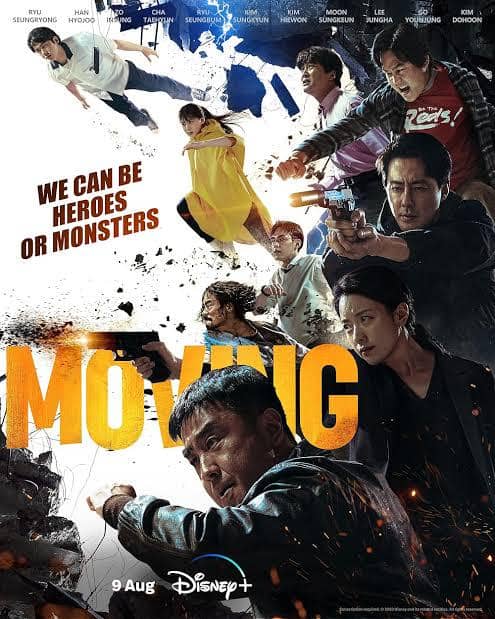 Poster drama korea moving