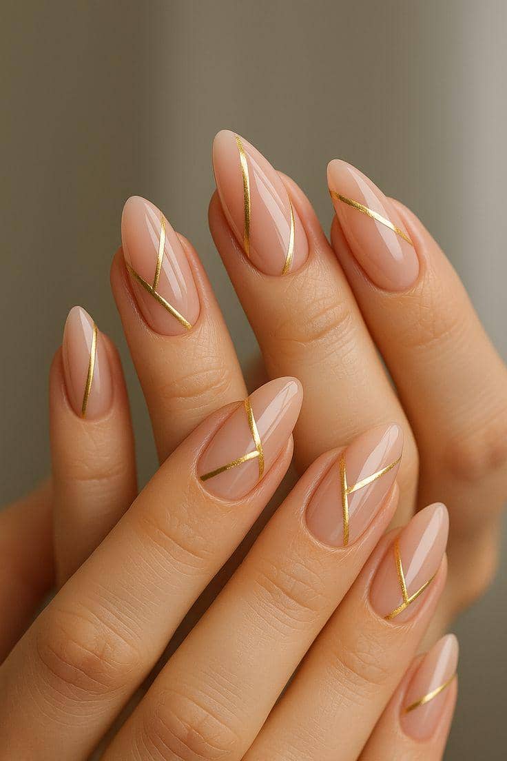 inspirasi nail art minimalis tapi classy