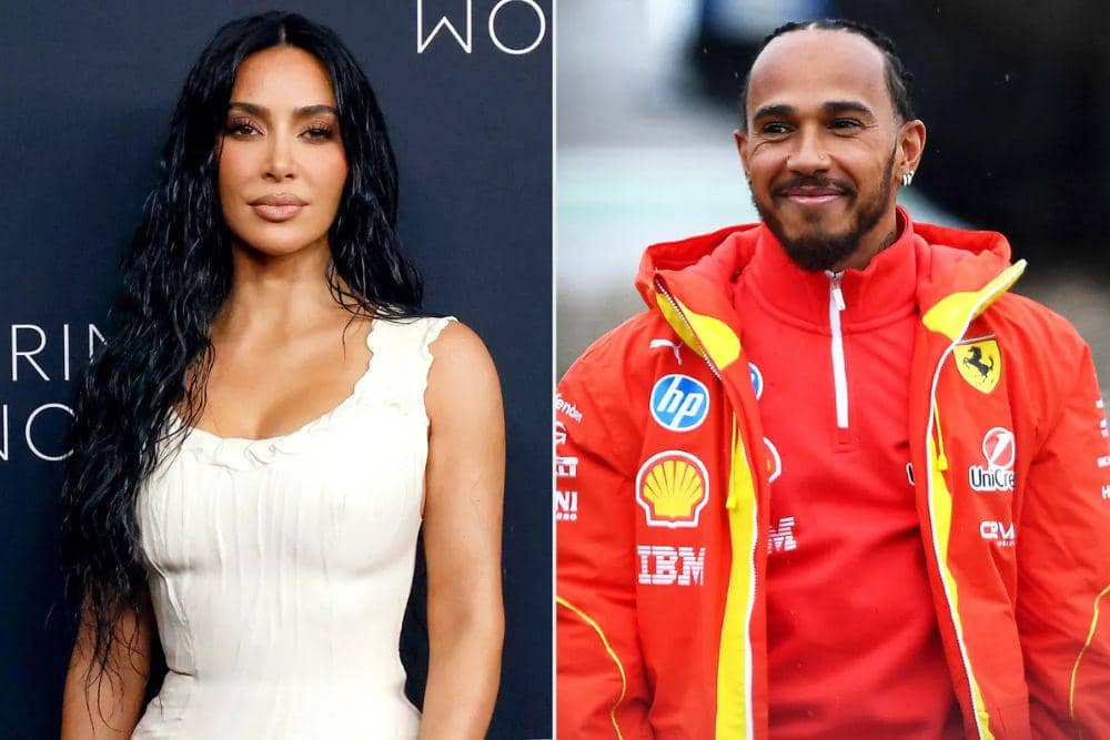 Kim Kardashian dan Lewis Hamilton
