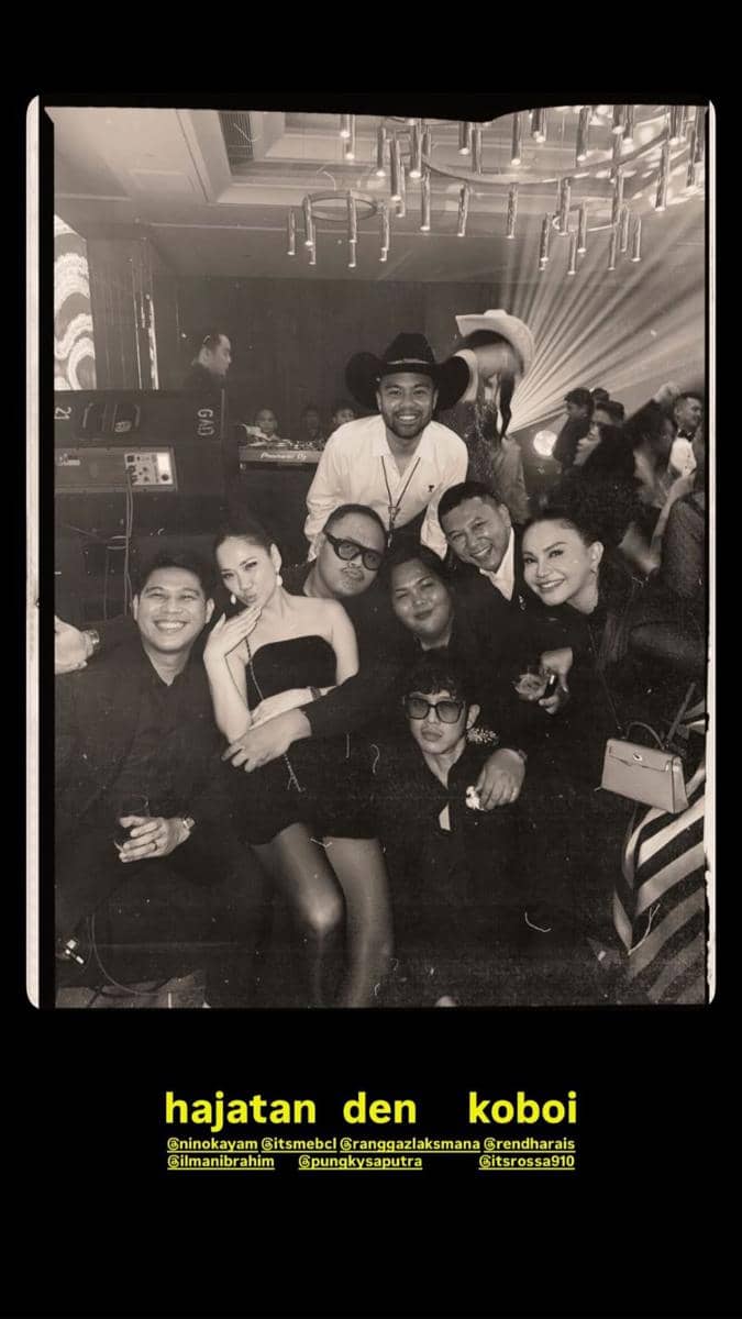 Artis di Pernikahan Ranggaz Laksmana dan Angie Prijanto di Jakarta