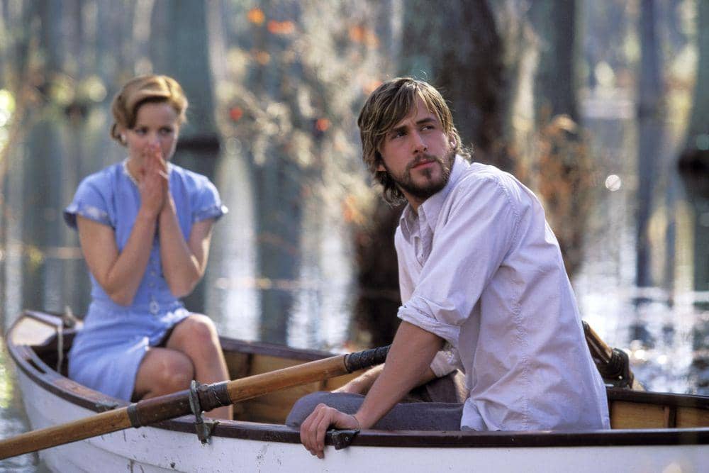 ryan gosling, rachel mcadams, the notebook