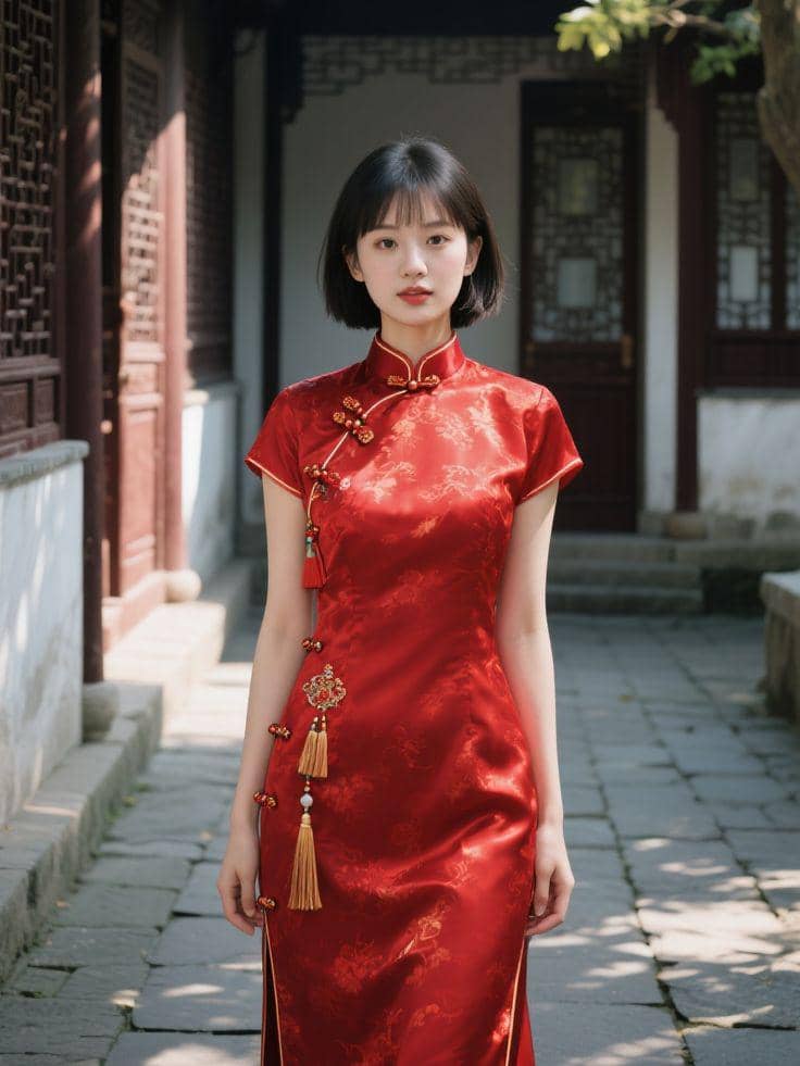 inspirasi tatanan rambut pendek untuk perayaan tahun baru Imlek