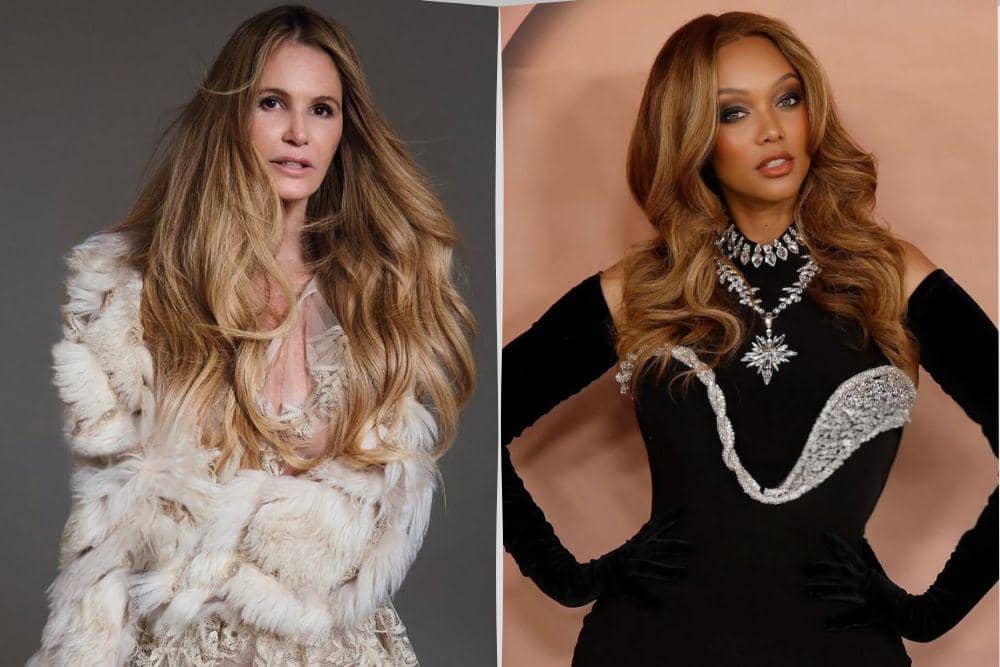 Tyra Banks dan elle macpherson