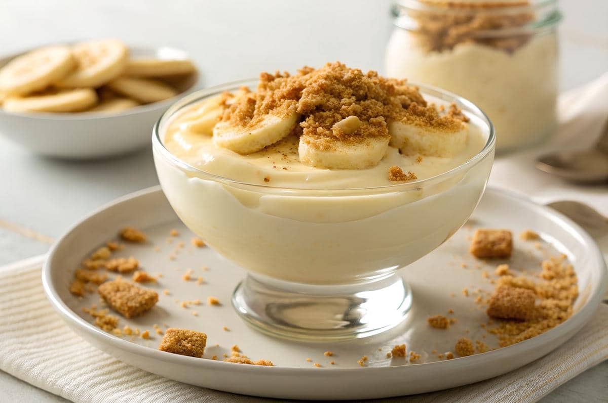 Resep Banana Pudding Simple, Creamy dan Lembut