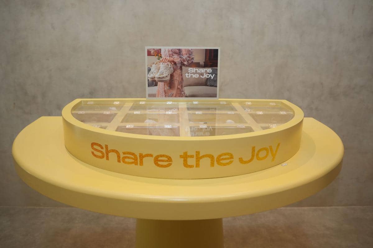Crocs Jibbitz Personalization, di Share the Joy 2026.JPG