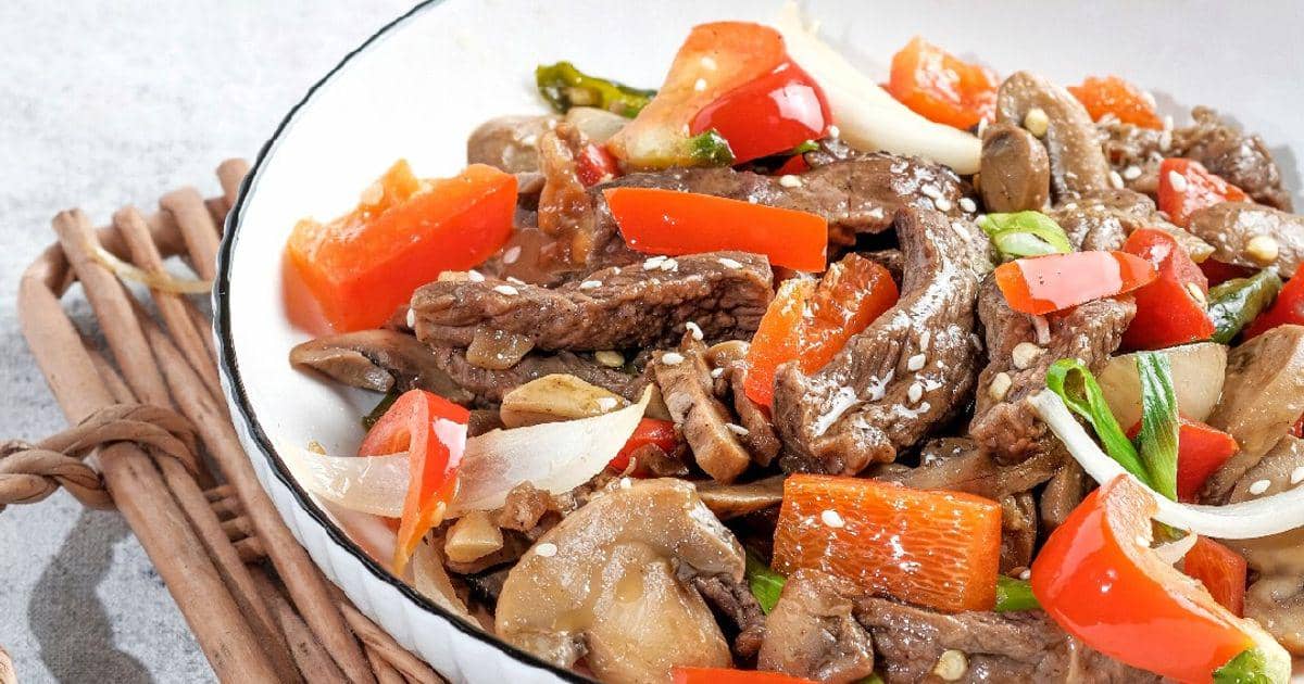 resep tumis daging paprika