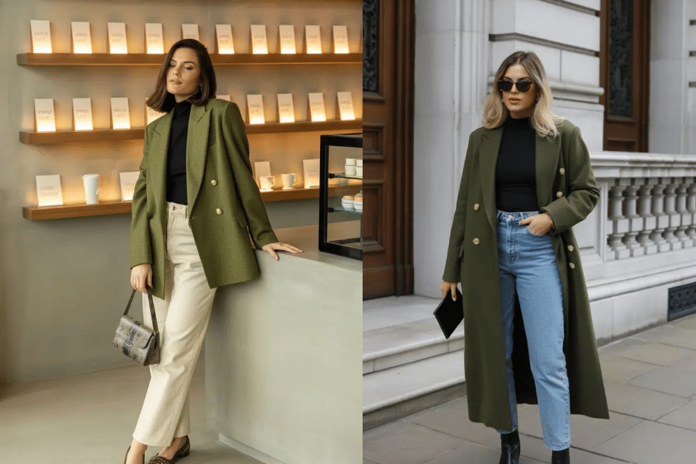 perbedaan warna olive dan army
