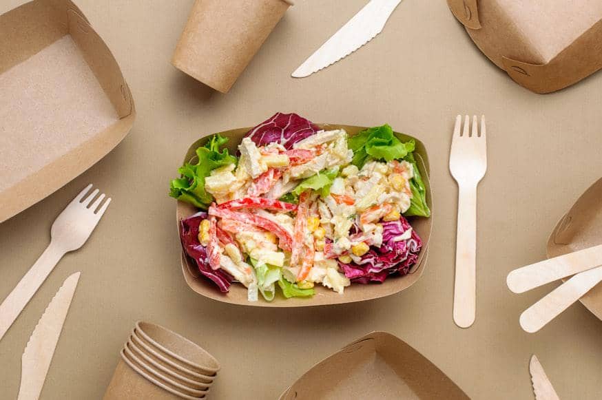 ilustrasi salad sayur