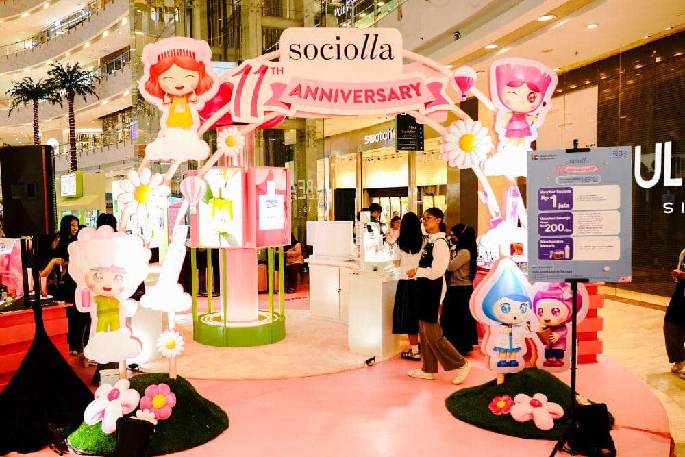 11 Tahun Bertransformasi, Sociolla Hadirkan Bazar dan Blind Box Gemas