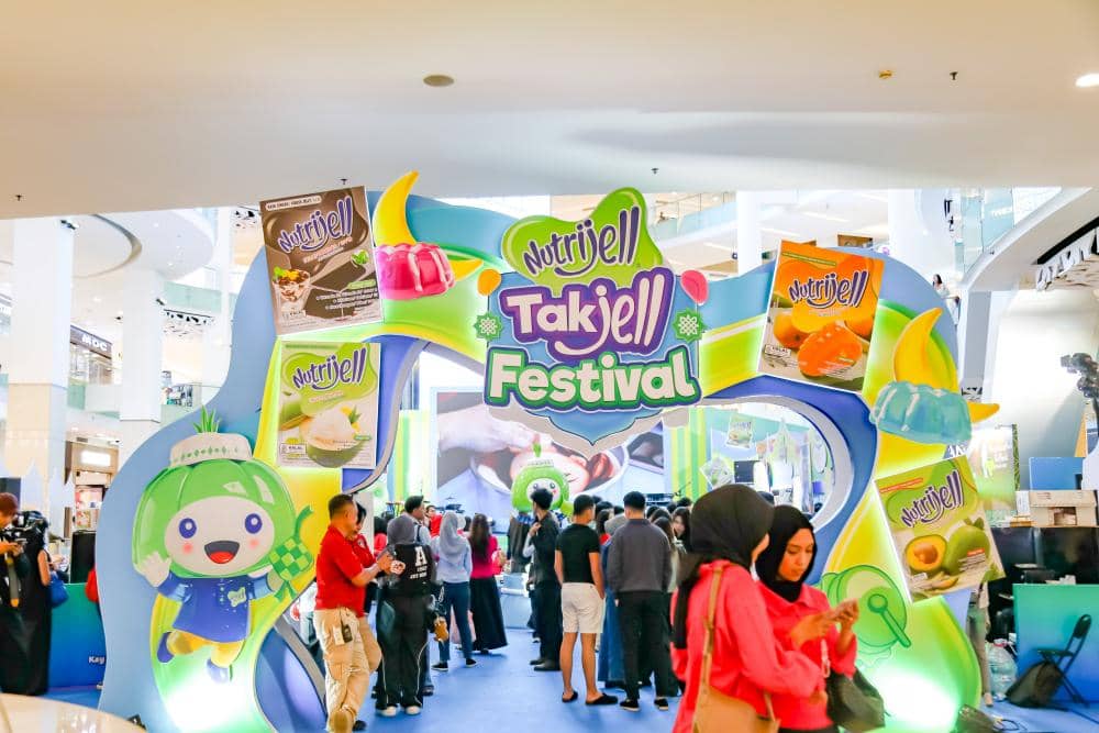 War Takjil Kekinian di Nutrijell Takjell Festival Gandaria City