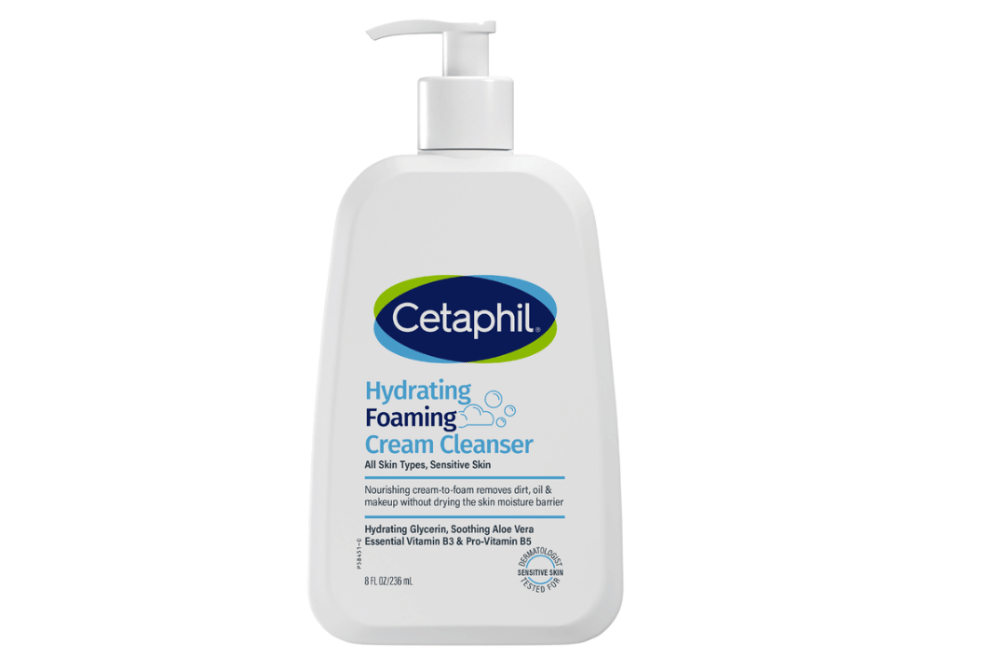 Cetaphil Hydrating Foaming Cream Cleanser