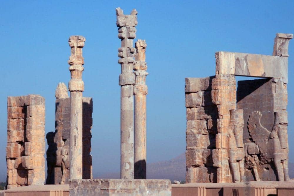 gate of all nations, persepolis, achaemenid, iran