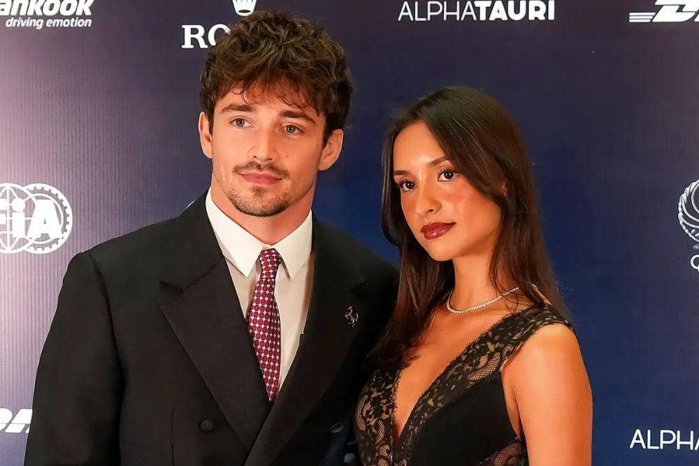 Charles Leclerc dan Alexandra Saint Mleux
