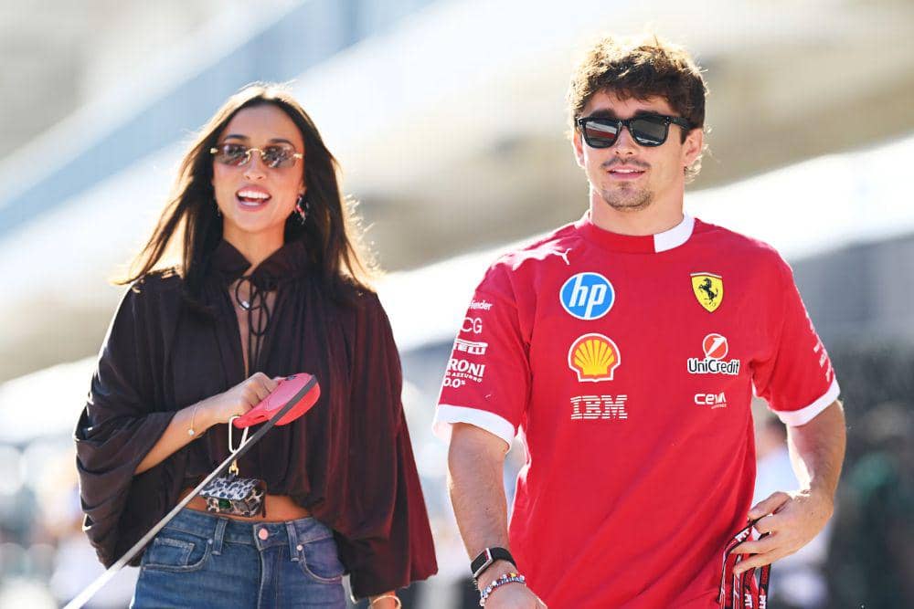 Charles Leclerc dan Alexandra Saint Mleux
