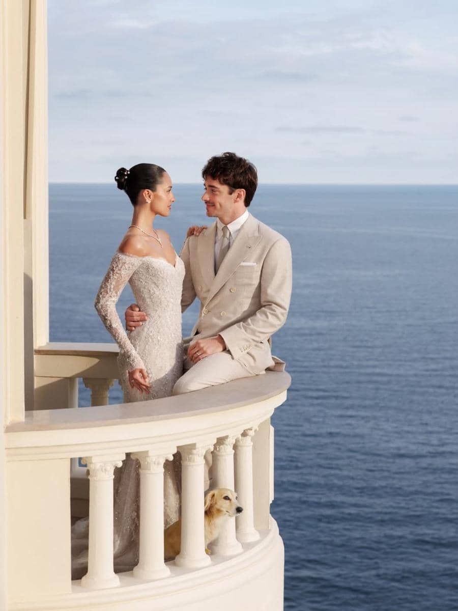 Charles Leclerc dan Alexandra Saint Mleux