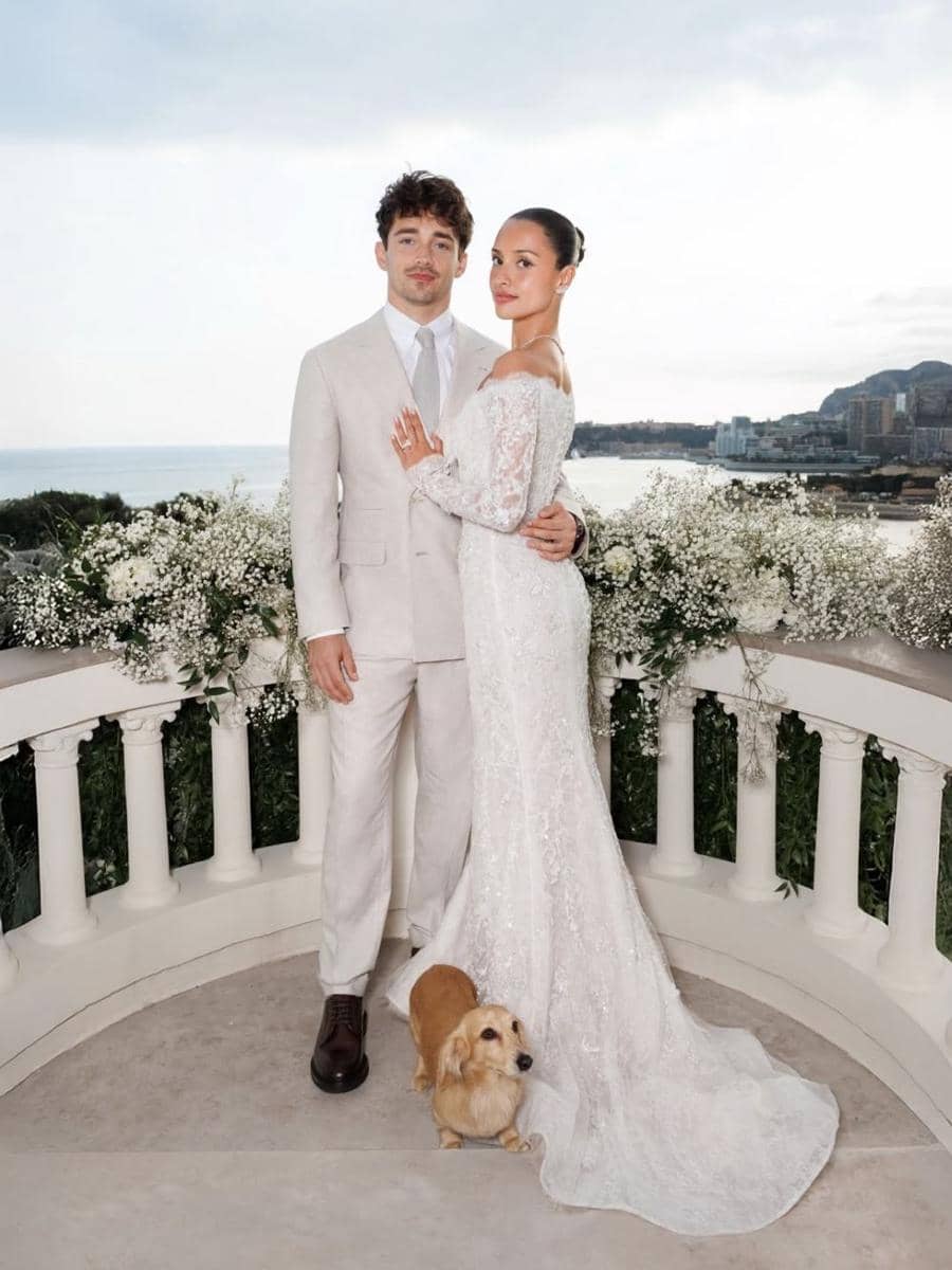 Charles Leclerc dan Alexandra Saint Mleux