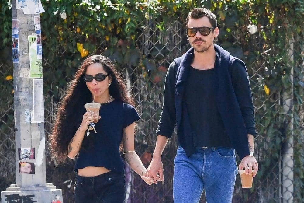 Harry Styles and Zoe Kravitz
