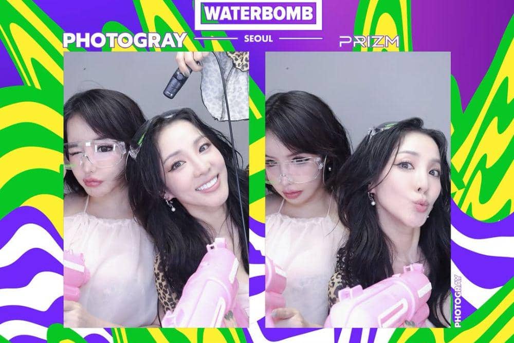 Park Bom dan Sandara Park