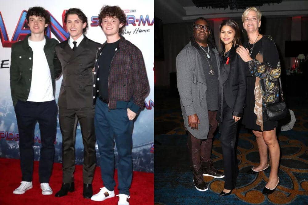 Keluarga Tom Holland dan Zendaya