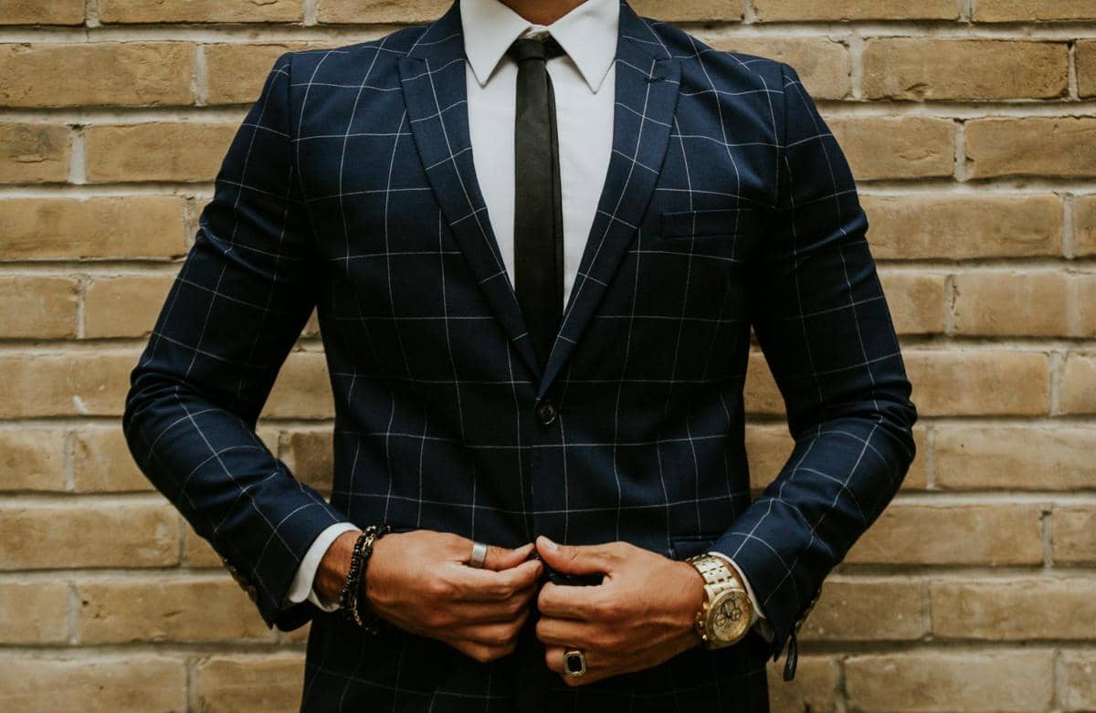 ilustrasi pakaian formal pria