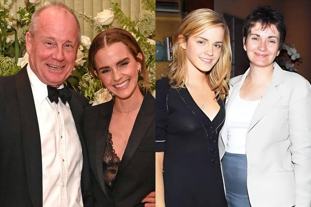 Emma Watson dan orang tua (people.com//facebok.com)