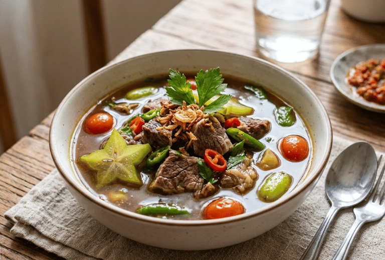 Asem asem daging sapi