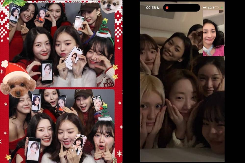 Persahabatan member I.O.I (instagram.com/@thektea)