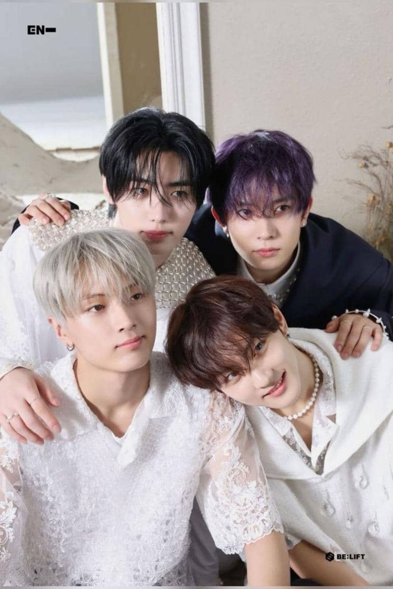Heeseung, Jay, Sunghoon dan Jungwon ENHYPEN