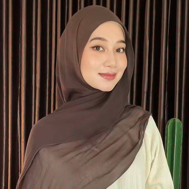 tutorial hijab pashmina viscose