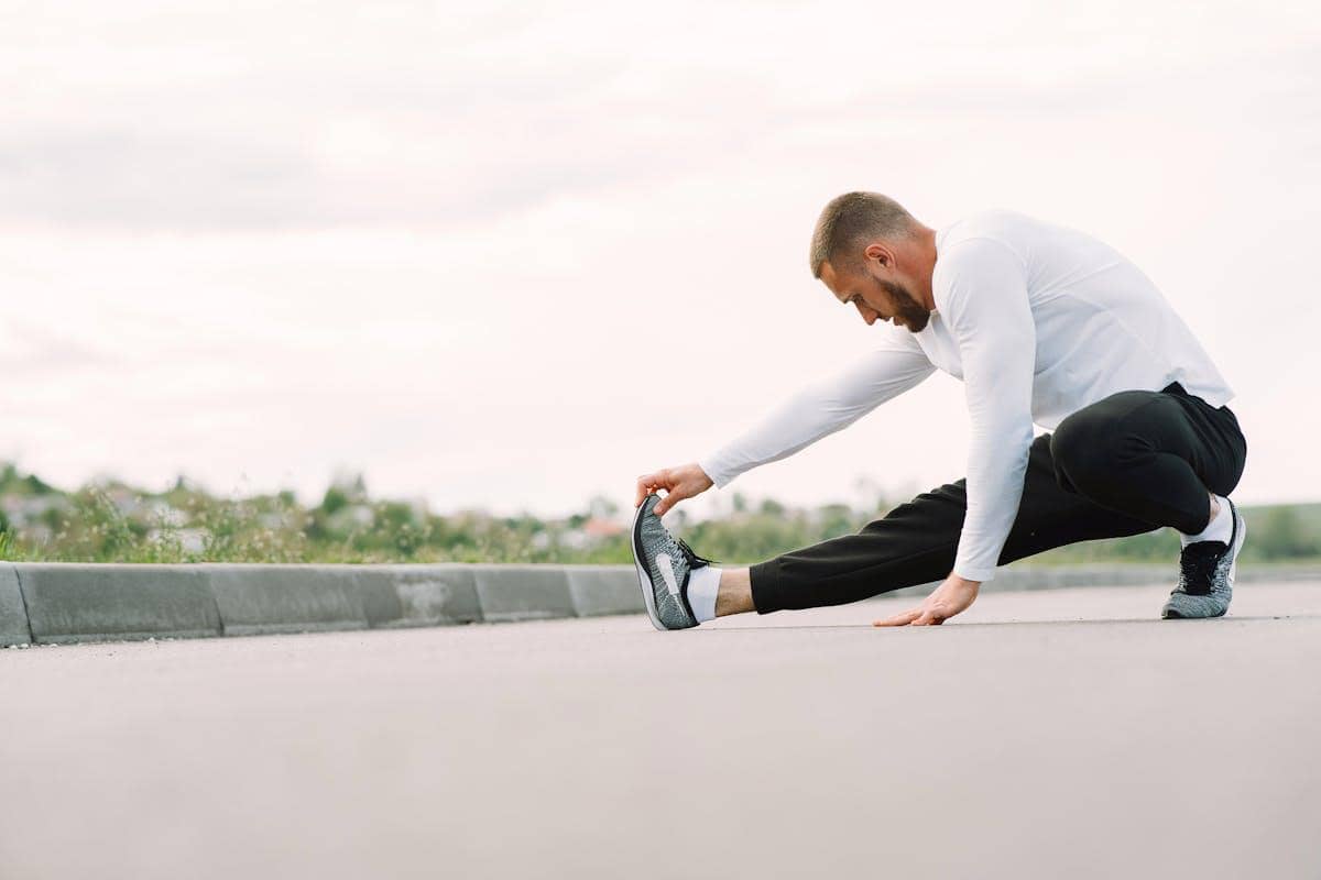 ilustrasi stretching
