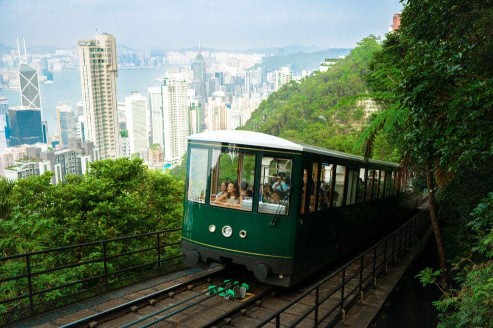 Peak Tram Hong Kong