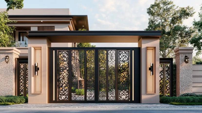 kombinasi warna cat pagar tembok