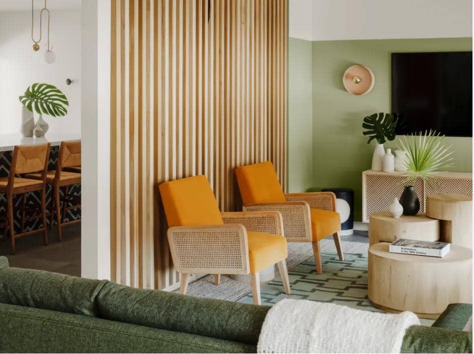 cat tembok warna hijau yang bagus