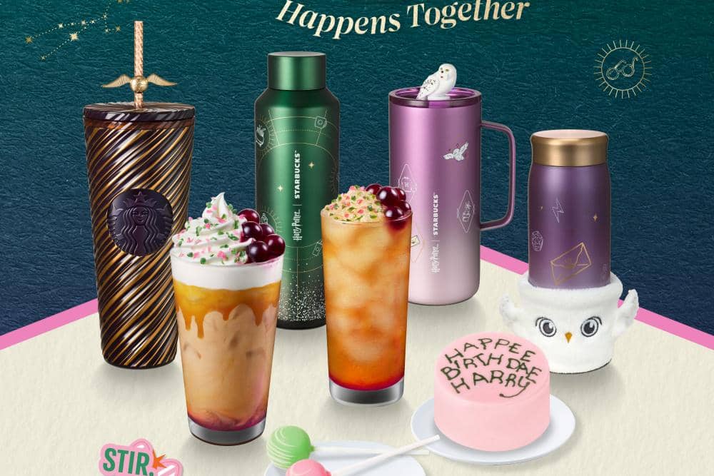 Rasakan Sensasi Ajaibnya Starbucks X Harry Potter Lewat 3 Minuman Kolaborasinya