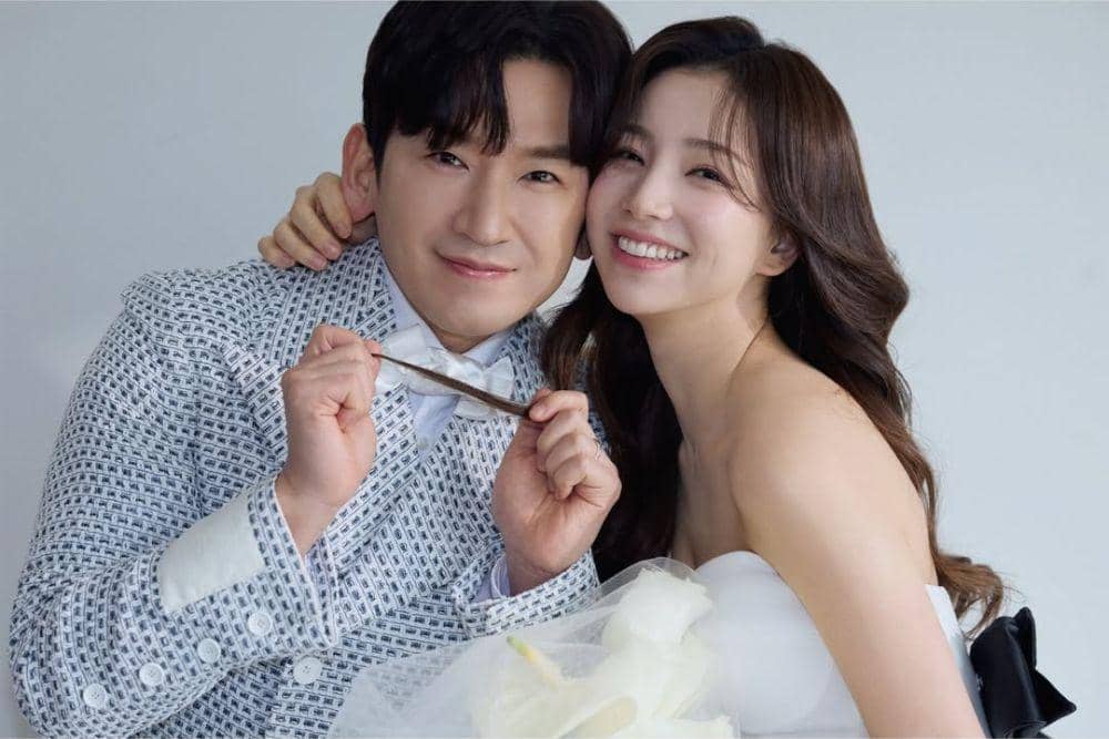 10 Potret Pre-Wedding Lee Min Woo ‘Shinhwa’ dan Lee Ami yang Mesra