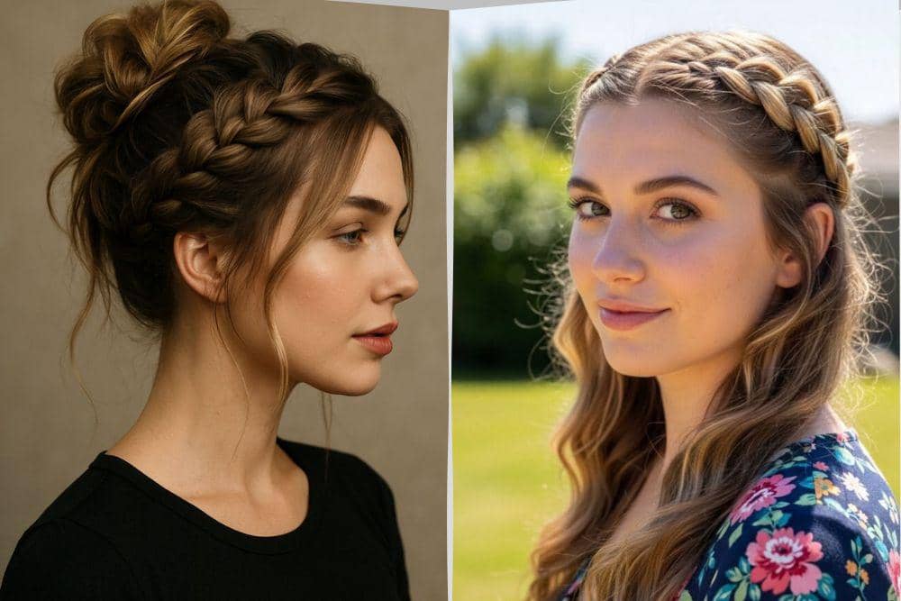 5 Inspirasi Gaya Rambut Kepang Mahkota yang Anggun dan Elegan