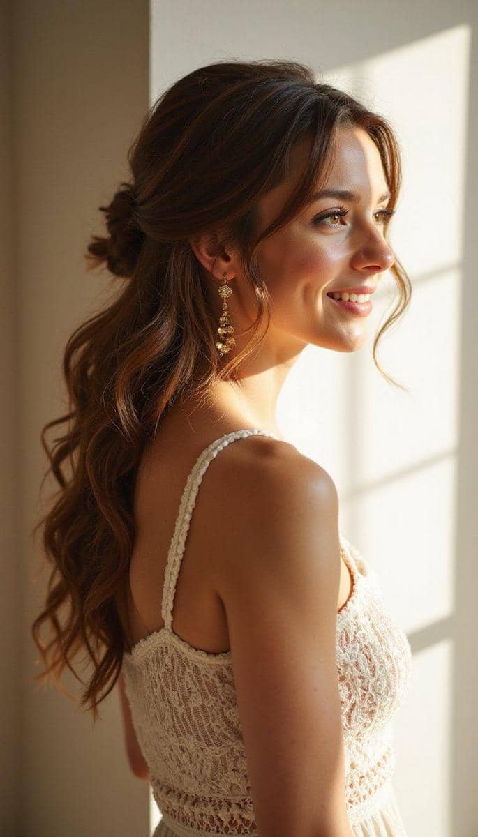 inspirasi tatanan rambut bergelombang yang elegan untuk berbagai acara