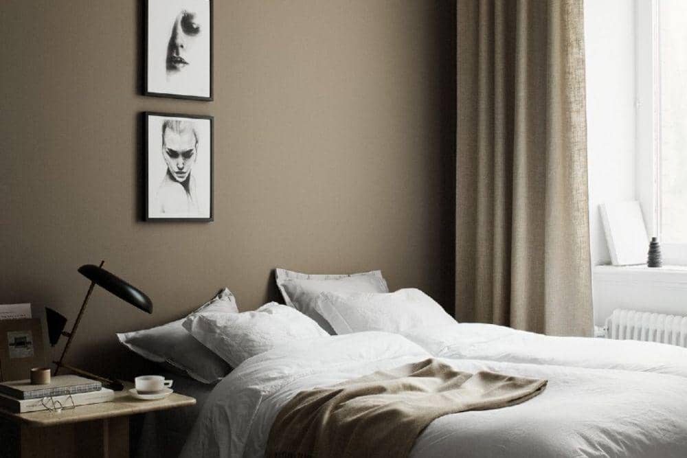 cat warna beige, dark beige