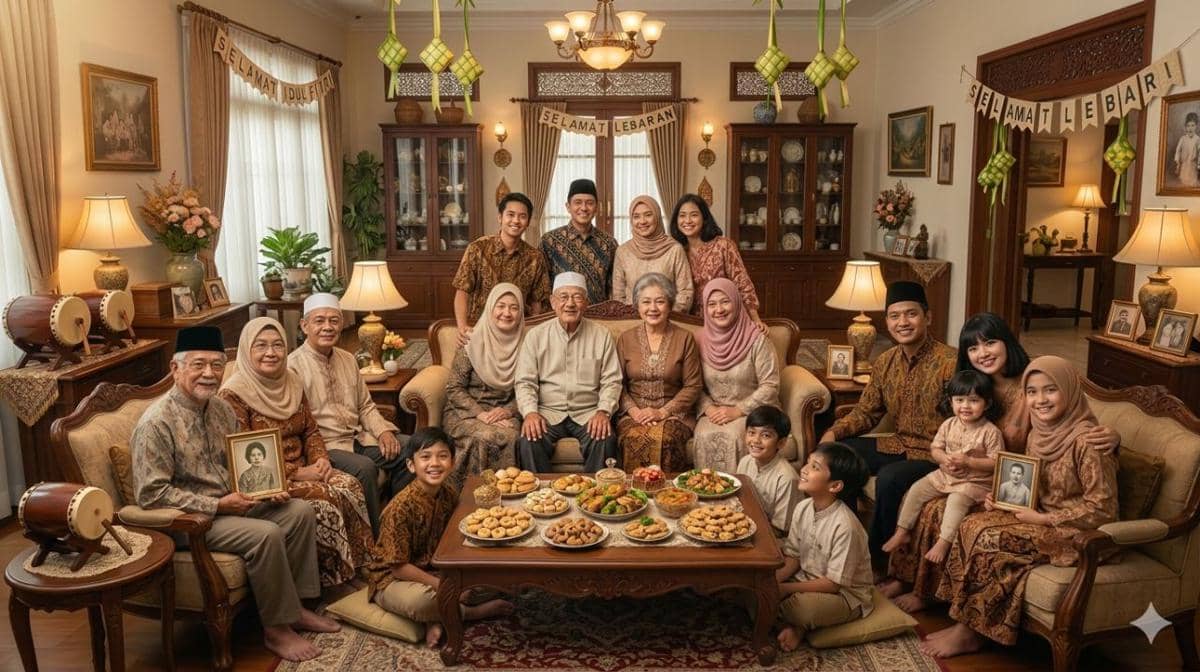 prompt Gemini AI foto keluarga