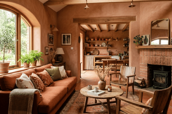 7 Cat Tembok Warna Terracotta yang Bikin Rumah Terlihat Hangat dan Estetik 