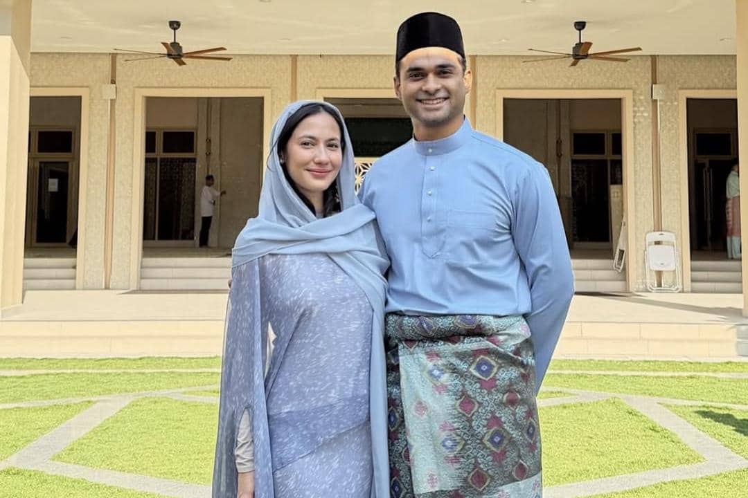 Gaya Artis yang Tampil Kompak dengan Pasangan di Momen Lebaran
