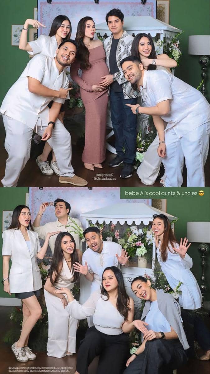 Alyssa Daguise dan Al Ghazali dan sahabat