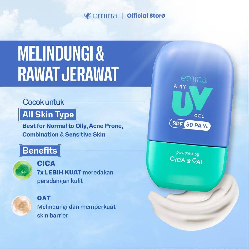 sunscreen untuk kulit berminyak dan sensitif