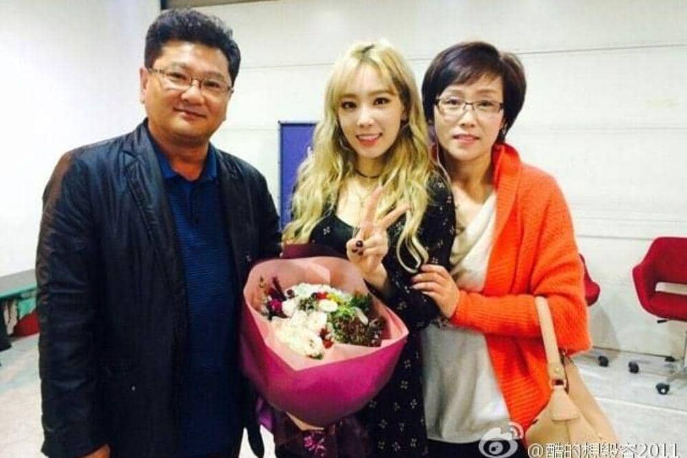 Taeyeon ‘SNSD’ dan orang tua